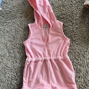 Hooded Terry Swim Coverup Janie and Jack 3-6M